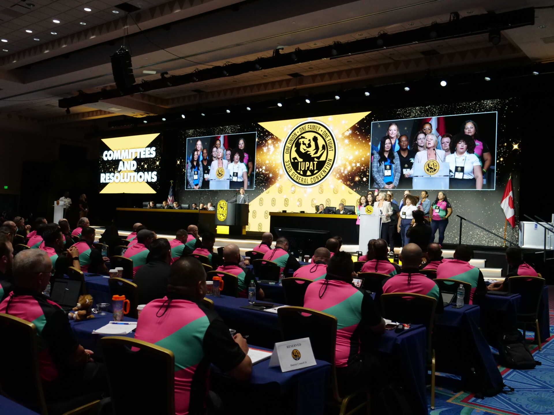 Image from the Gallery: 33rd IUPAT General Convention – Orlando, FL